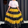 Saia - Preto e Amarelo