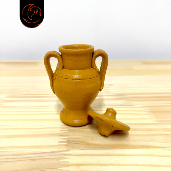Quartinha de barro - 12cm - Imagem 2
